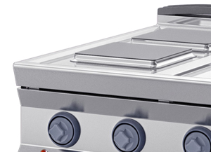 Oppici Anafe Italiano Eléctrico 4 Platos Cuadrados Con Gabinete - Línea 900 3 Anafe Italiano Eléctrico 4 Platos Cuadrados Con Gabinete - Línea 900 - Imagen 3
