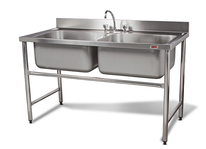 Oppici Lavafondos 2 Tazas Acero Inox 304 - Línea Europea 4 Lavafondos 2 Tazas Acero Inox 304 - Línea Europea - Imagen 4