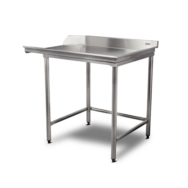 Mesón De Salida A Máquina Lavavajilla 140cm - Oppici - Acero Inox 304 -  A Pedido