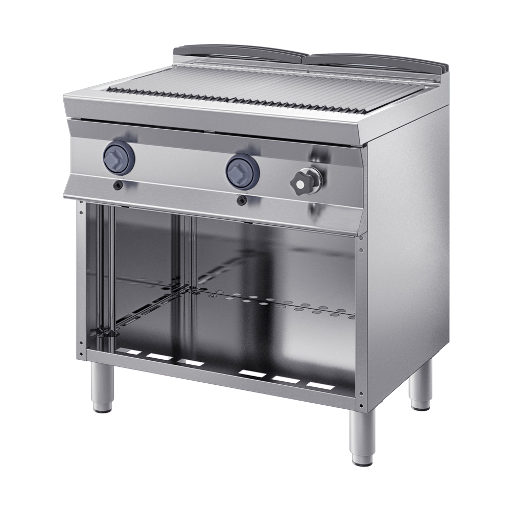 Oppici Anafe Italiano Parrilla a Gas con Gabinete - Línea 900 2 Anafe Italiano Parrilla a Gas
