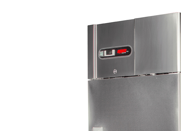 Oppici Freezer Industrial 550Lts Full Inox 304 - 2 Medias Puertas 3 Freezer Industrial 550Lts Full Inox 304 - 2 Medias Puertas - Imagen 3