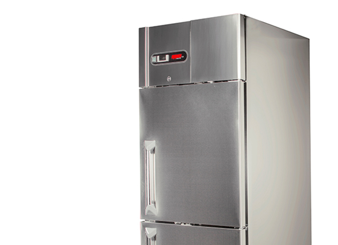 Oppici Freezer Industrial 550Lts Full Inox 304 - 2 Medias Puertas 2 Freezer Industrial 550Lts Full Inox 304 - 2 Medias Puertas - Imagen 2