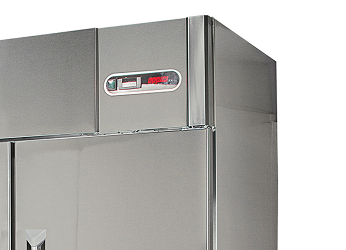 Oppici Refrigerador Industrial 1220L. Full Inox 304 - 4 Medias Puertas 3 Refrigerador Industrial 1220L. Full Inox 304 - 4 Medias Puertas - Imagen 3