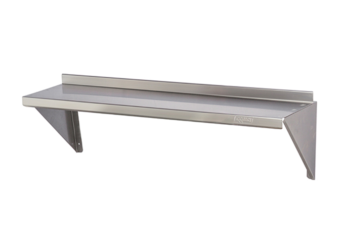 Oppici Repisa Mural Lisa 1.00mt Full Inox 304 - Oppici - A Pedido 4 Repisa Mural Lisa 1.00mt Full Inox 304 - Oppici - A Pedido - Imagen 4