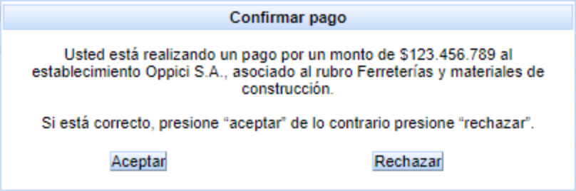 Oppici Webpay 3 Oppici paso 3