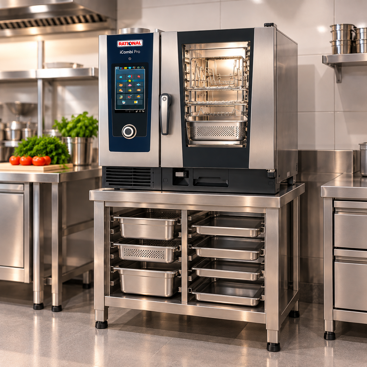 Oppici Horno iCombi Pro 6GN 1/1 Eléctrico - Rational 1 Horno iCombi Pro 6GN 1/1 Eléctrico - Rational