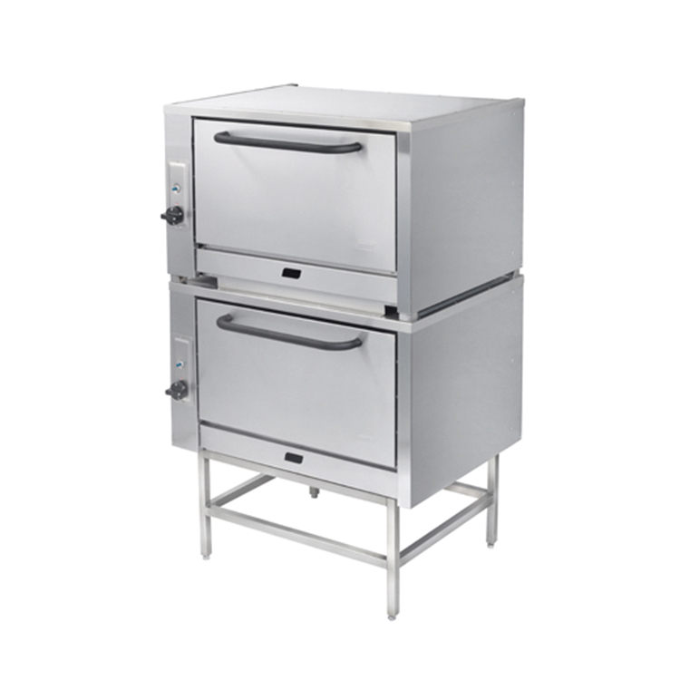 Oppici Horno Industrial 2 Cámaras a Gas Con Pedestal - Oppici (A Pedido) 1 Horno industrial 2 cámaras a gas