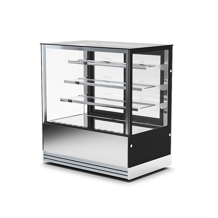 Oppici Vitrina Rectangular Refrigerada 120cm Full Inox. 304 1 Vitrina Rectangular Refrigerada 120cm
