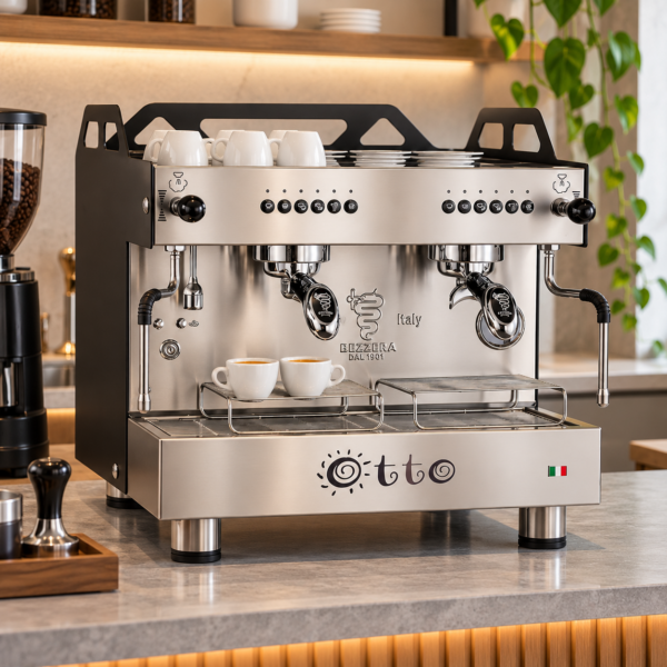 Cafetera Espresso 2 Grupos 8Lts Negra - Italiana